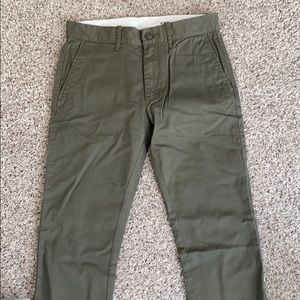 Crewcut Skinny Cargo Green Pant